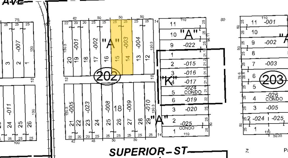 219 W Chicago Ave, Chicago, IL for rent - Plat Map - Image 2 of 4