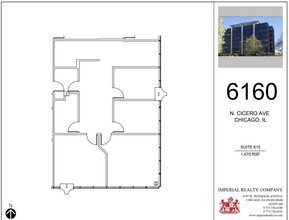 6160 N Cicero Ave, Chicago, IL for rent Floor Plan- Image 2 of 5