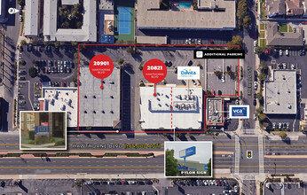 20821 Hawthorne Blvd, Torrance, CA - AERIAL  map view