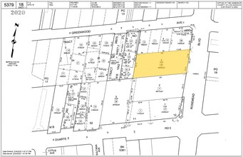 6933 Rosemead Blvd, San Gabriel, CA for sale Plat Map- Image 1 of 1