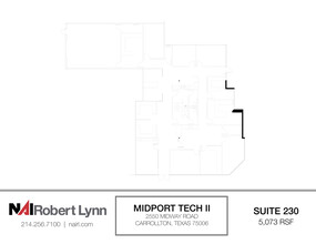 2550 Midway Rd, Carrollton, TX for rent Floor Plan- Image 1 of 2