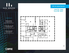 1211 W 22nd St, Oak Brook, IL to rent Floor Plan- Image 1 of 1