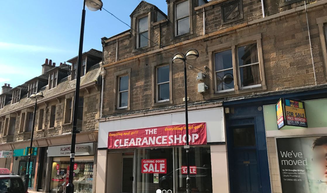 54-56 Channel St, Galashiels for sale Building Photo- Image 1 of 1