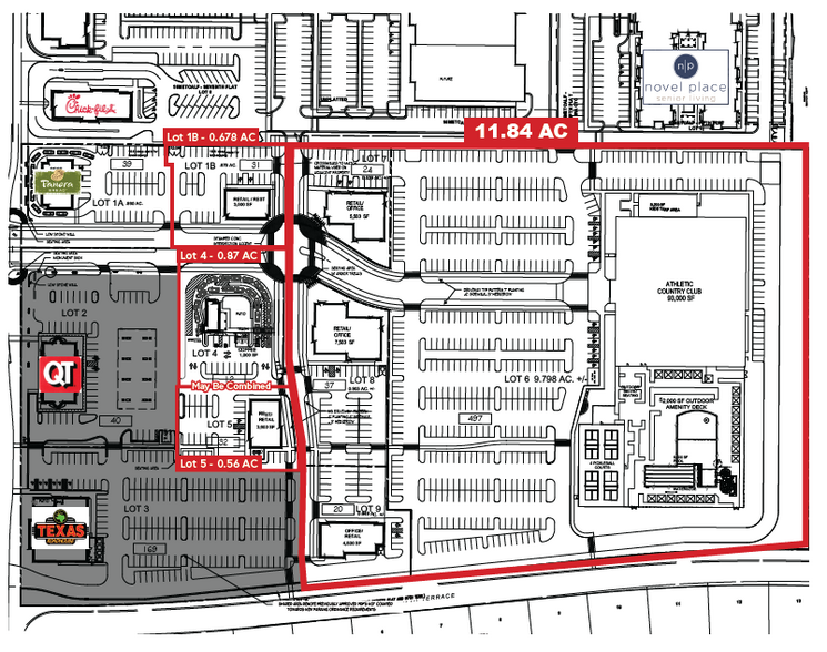 9701 Metcalf Ave, Overland Park, KS for rent - Site Plan - Image 2 of 2