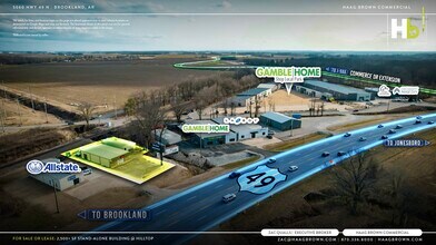 5060 Hwy 49 N, Jonesboro, AR - AERIAL  map view - Image1