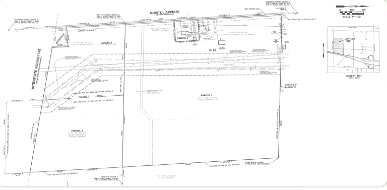 3254-3300 Bristol Ave NW, Grand Rapids, MI for sale - Plat Map - Image 2 of 2