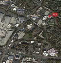 4064 Colony Rd, Charlotte, NC - AERIAL  map view - Image1