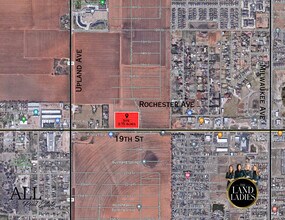 19th St & Rochester Ave, Lubbock, TX for sale Aerial- Image 1 of 3