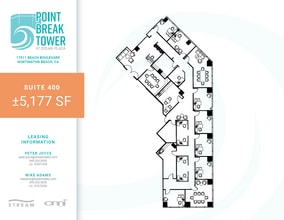 17011 Beach Blvd, Huntington Beach, CA for rent Floor Plan- Image 1 of 2