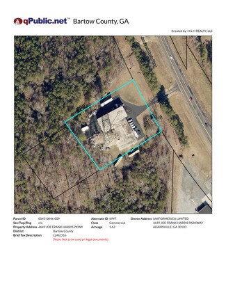 More details for 4649 Joe Frank Harris Pky NW, Adairsville, GA - Industrial for Rent