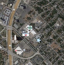 4141 Office Pky, Dallas, TX - aerial  map view