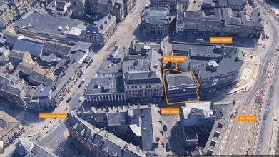 19-21 Silver St, Halifax, WYK - Aerial  map view