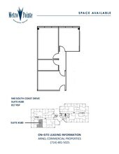 940 S Coast Dr, Costa Mesa, CA for rent Floor Plan- Image 1 of 1