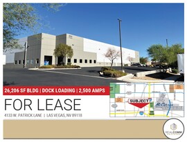 26,206 SF BLDG w/ 2,500 AMPS & DOCK LOADING - Commercial Property