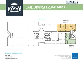 7125 Thomas Edison Dr, Columbia, MD for rent Floor Plan- Image 1 of 2