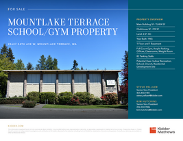 Mountlake Terrace School/Gym Property - Commercial Property