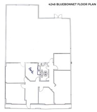 4230-4248 Bluebonnet Dr, Stafford, TX for rent Floor Plan- Image 2 of 2