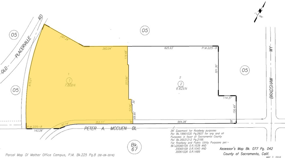 10391 Peter a McCuen Blvd, Mather, CA for rent - Plat Map - Image 3 of 5