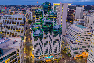 402 W Broadway, San Diego, CA - aerial  map view