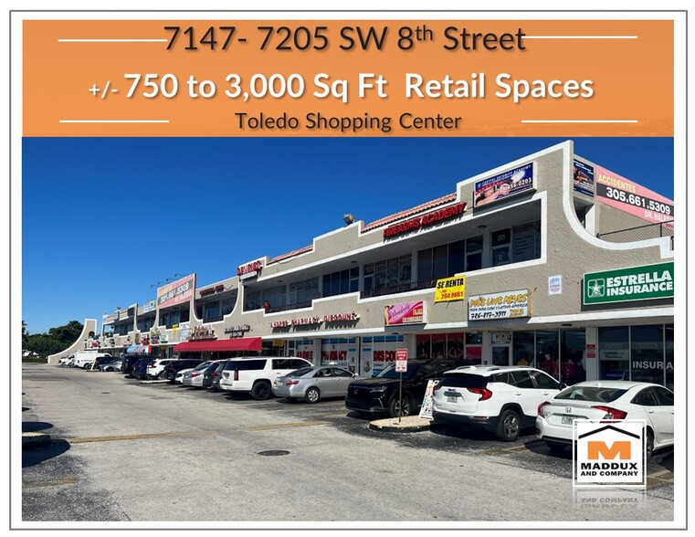 7147 SW 8th St, Miami, FL for rent - Building Photo - Image 1 of 3