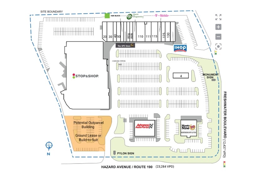 54 Hazard Ave, Enfield, CT for rent - Site Plan - Image 1 of 1