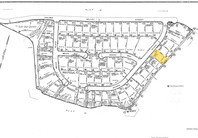 99-1342 Koaha Pl, Honolulu, HI for rent - Plat Map - Image 2 of 28