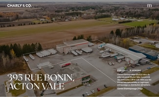 More details for 395 Rue Bonin, Acton Vale, QC - Industrial for Sale