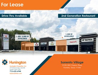 More details for 12235 Will  Clayton Blvd, Humble, TX - Retail to Rent