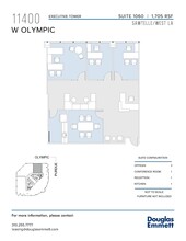 11400 W Olympic Blvd, Los Angeles, CA for rent Floor Plan- Image 1 of 2