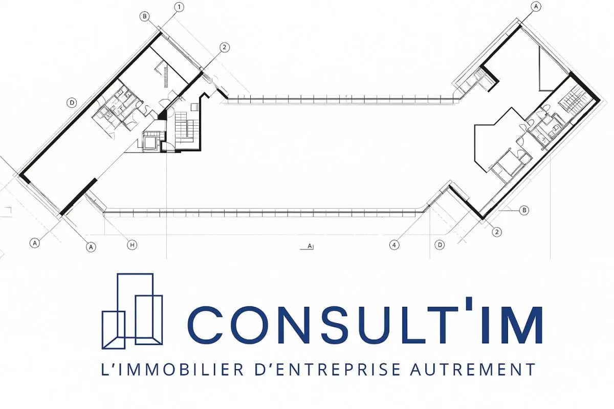 Office in Paris for sale Floor Plan- Image 1 of 9