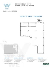 5510 Lincoln Blvd, Playa Vista, CA for rent Floor Plan- Image 1 of 4