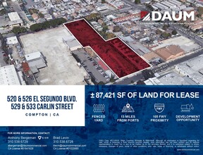 520 - 526 El Segundo, Compton, CA for sale Primary Photo- Image 1 of 2