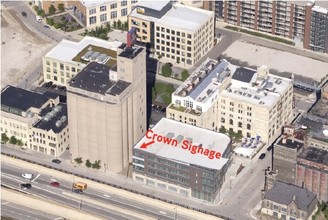 1036 W Juneau Ave, Milwaukee, WI - aerial  map view - Image1