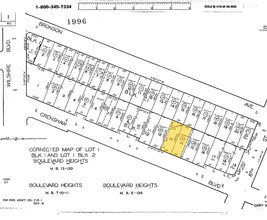 730 Crenshaw Blvd, Los Angeles, CA for sale Plat Map- Image 1 of 1