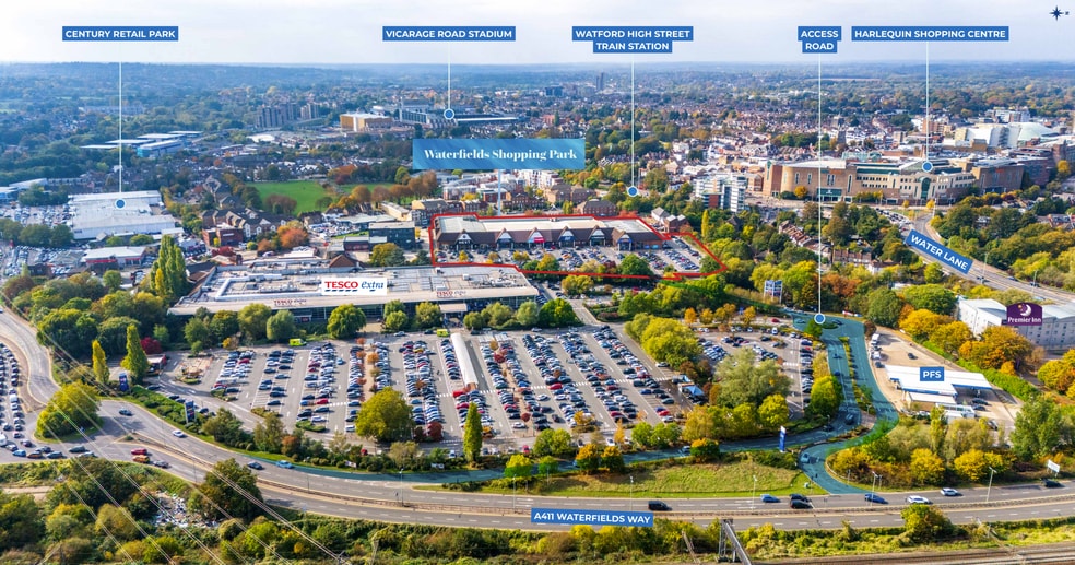 New Rd, Watford for sale - Aerial - Image 3 of 3