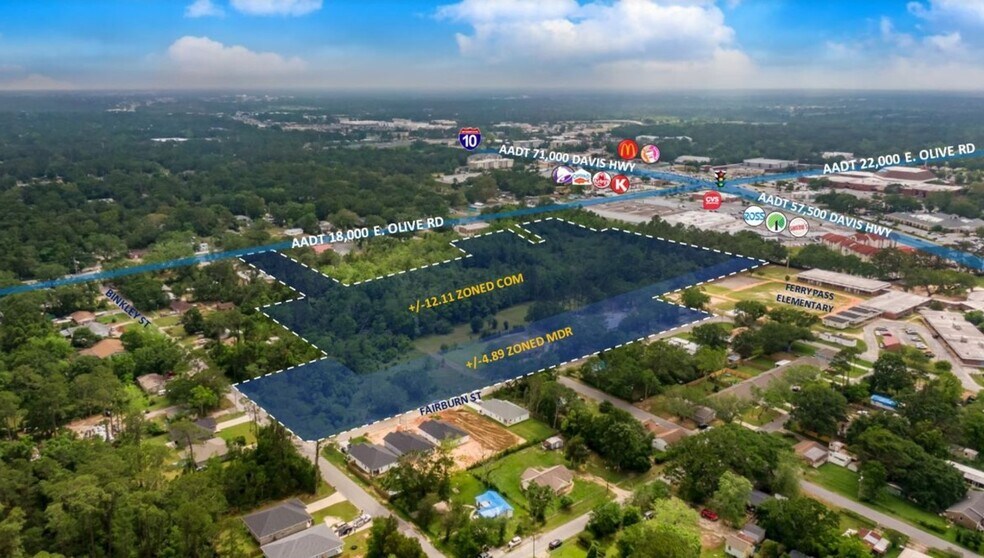 2200 E Olive Rd, Pensacola, FL for sale - Building Photo - Image 1 of 1