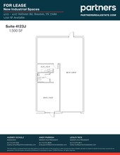 4125 Hollister St, Houston, TX for rent Site Plan- Image 1 of 1