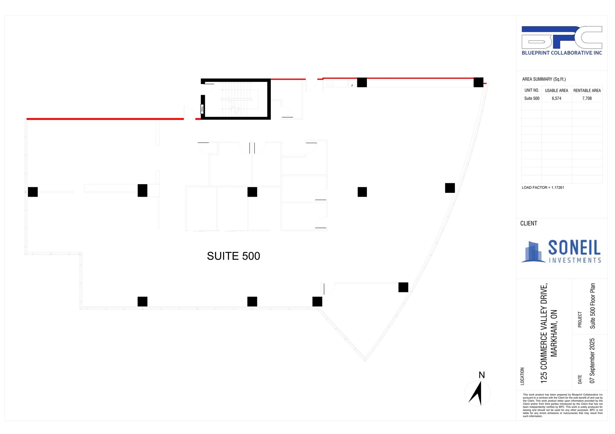 55 Commerce Valley Dr W, Markham, ON to rent Site Plan- Image 1 of 1