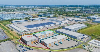 Zinc Rd, Avonmouth, BST - AERIAL  map view