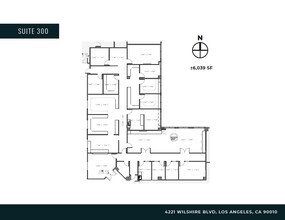 4221 Wilshire Blvd, Los Angeles, CA for rent Floor Plan- Image 1 of 1