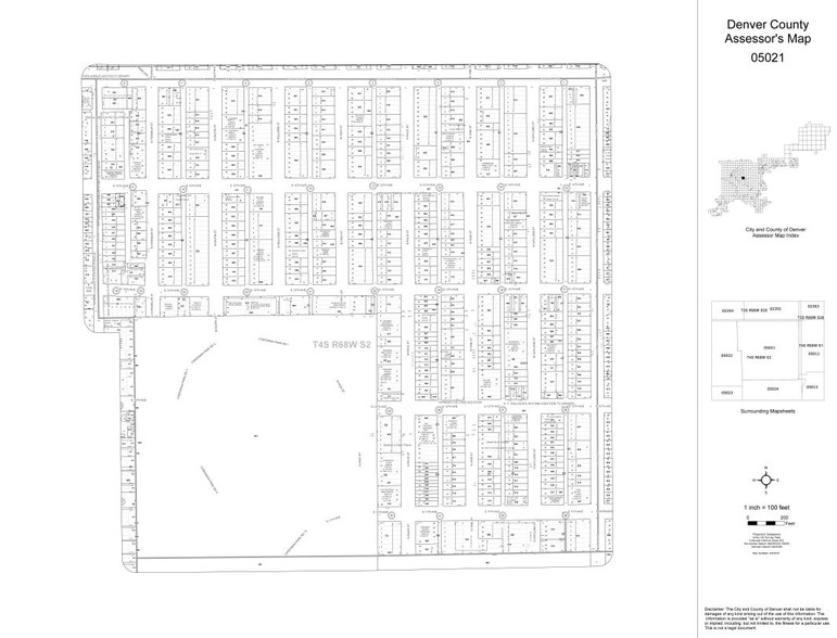 1700 E Colfax Ave, Denver, CO for rent - Plat Map - Image 2 of 2