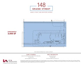 148 Grand St, Brooklyn, NY for rent Floor Plan- Image 1 of 1