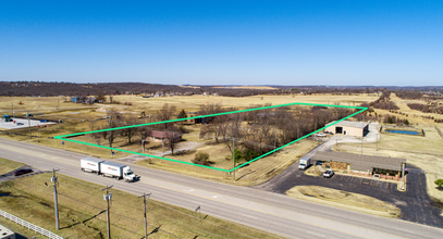 2517 W 121st St S, Jenks, OK - aerial  map view