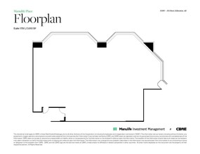 10180 101 St NW, Edmonton, AB for rent Floor Plan- Image 1 of 1