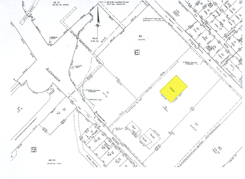 707 Alexander Rd, Princeton, NJ for sale - Plat Map - Image 2 of 9