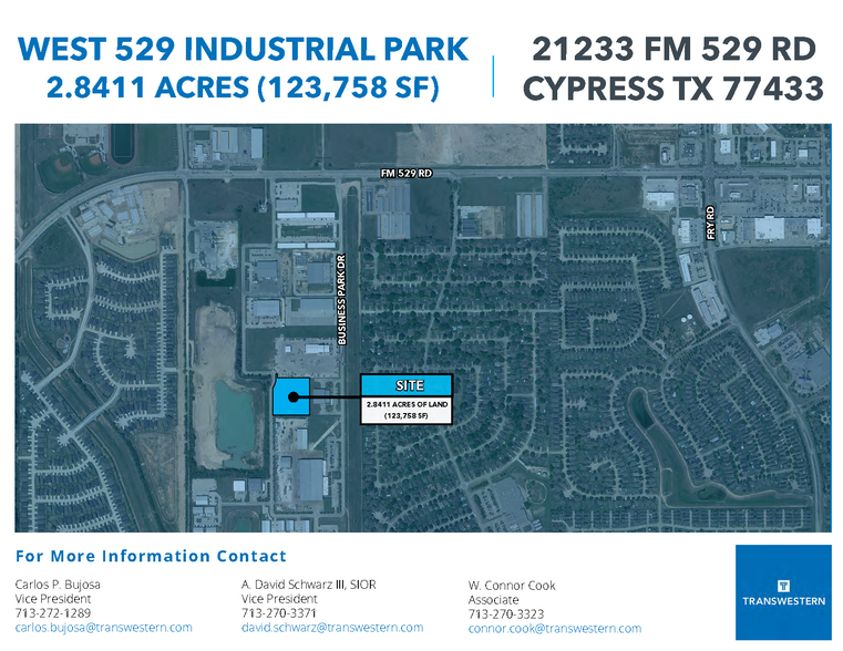 21233 FM 529, Cypress, TX for sale - Building Photo - Image 1 of 1