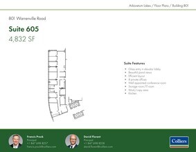 801 Warrenville Rd, Lisle, IL for rent Floor Plan- Image 2 of 3