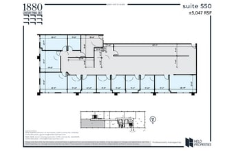 1880 Century Park E, Los Angeles, CA to rent Floor Plan- Image 2 of 3