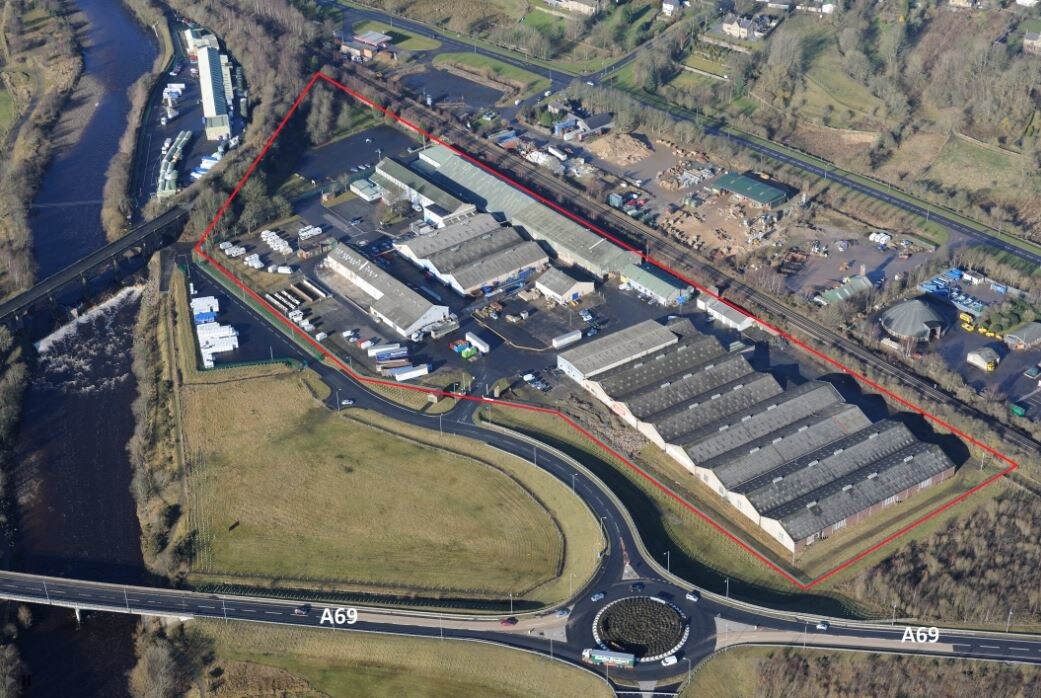 Hadrian Enterprise Park, Haltwhistle for sale Aerial- Image 1 of 1