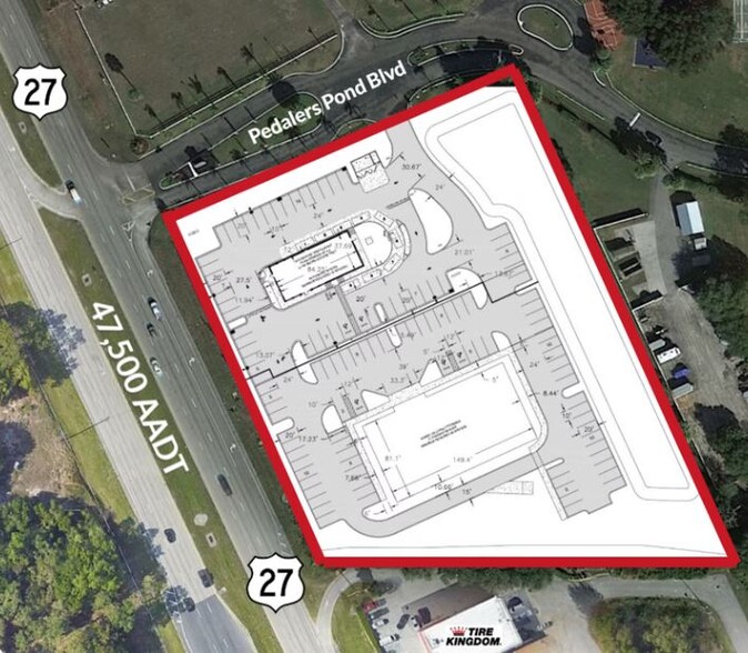 HWY 27 & Pedalers Pond Blvd., Lake Wales, FL for rent - Site Plan - Image 3 of 3